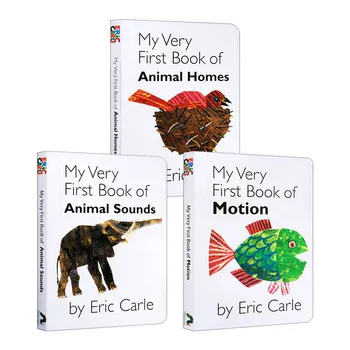 3books/set Minu Väga Esimene Raamat Loomade Eric Carle, kallis loomaaed Baby Laste raamatud vanuses 1 2 3, inglise pilt raamat, 0399246487