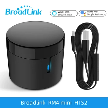 BroadLink RM4 Mini IR Wifi Universal Remote Control Töötleja HTS2 Andur, Õhu-Con-TV Töötab Alexa Google ' i Kodu Assistent