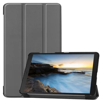 Case for Samsung Galaxy Tab 8.0 tolline 2019 Raske ARVUTI tagasi smart cover klapp seista Juhul, PU nahk Juhul T290 T295 Põrutuskindel fundas