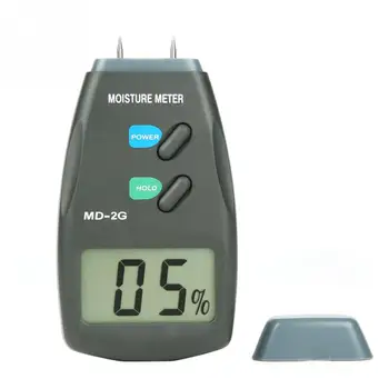 Kõrge Õhuniiskus täpsus Tester MD-2G LCD Digital 2 Pin Puidu Niiskuse Mõõtja Anduri Puidu Hygrometer