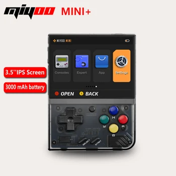Miyoo Mini+ Pluss 3,5-tolline Portable HD Video Mängu Konsool Retro Pihuarvutite Mängijate WiFi Tugi PS1 Simulatsiooni Mäng