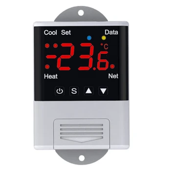 Traadita Wifi Temperature Controller, Termostaat AC110-220V DTC1201 NTC Andur Digitaalne Ekraan APP juhtimine Smart Home