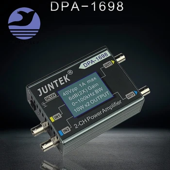 Uus DPA-1698 Suure Võimsusega 0~100 KHZ Dual Channel 10W X2 DDS Function Signaali Generaator Võimendi
