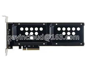 Uus OEM Ühe-ja Dual Interface U. 2 PCIE 3.0X8 Adapter Juhatuse High-Speed U2 Solid State Drive P Ketas Pci-e laienduskaardi