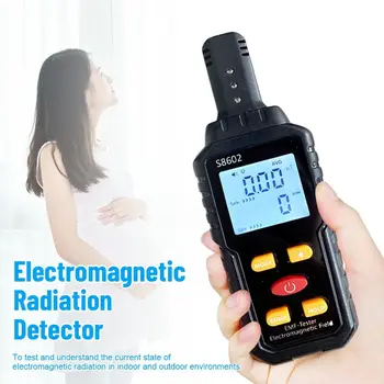 Vastupidav Seadmed, Tööriistad Must Elektromagnetilise Kiirguse Detektori EMF Arvesti Dosimeeter Tester-Digital-LCD